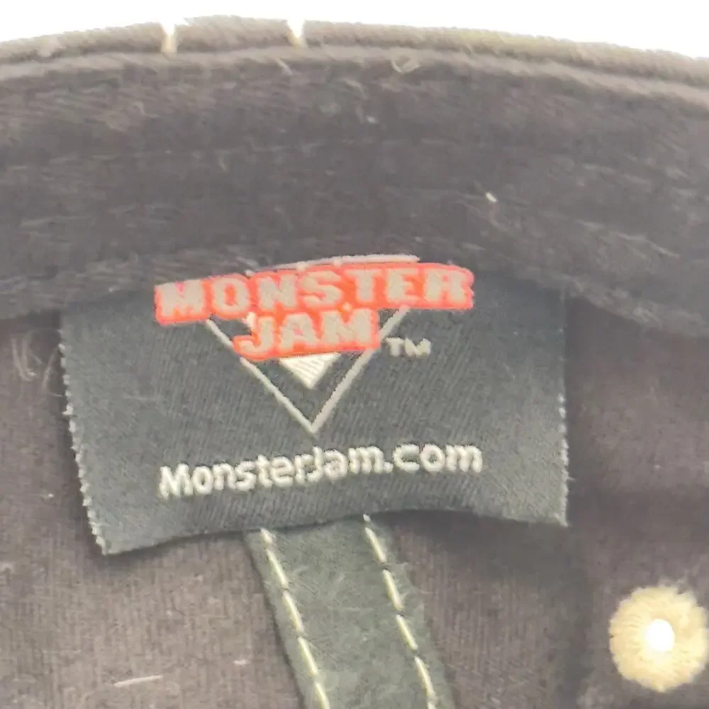 Grave Digger Monster Truck Racing Strapback Hat Monster Jam Patch Embroidered